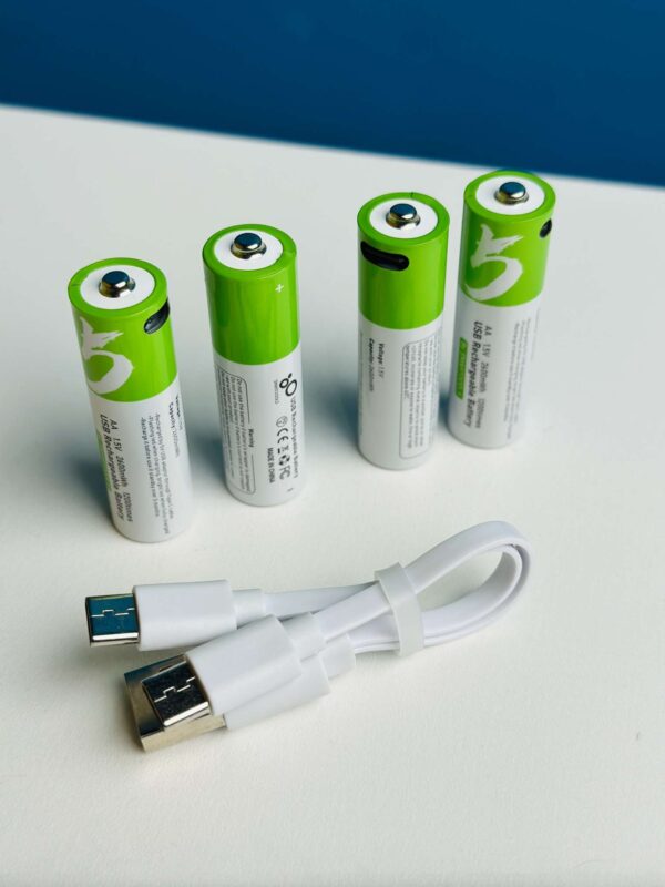 SmarToools RB40 AAA 1.5V 750 mWh Rechargeable Battery (4Pcs Set) - Image 2